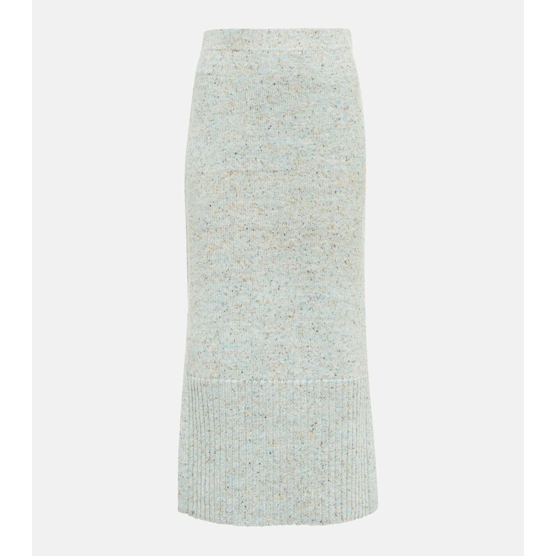 Ulla Johnson Kaiya high-rise knit midi skirt