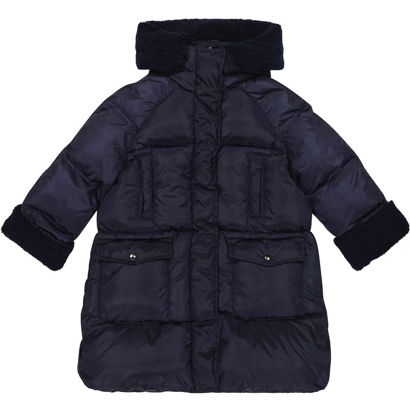 Il Gufo Teddy fleece down coat