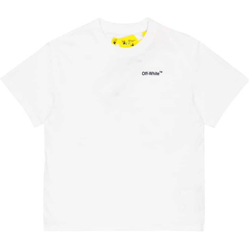 Off-White Kids Logo cotton T-shirt