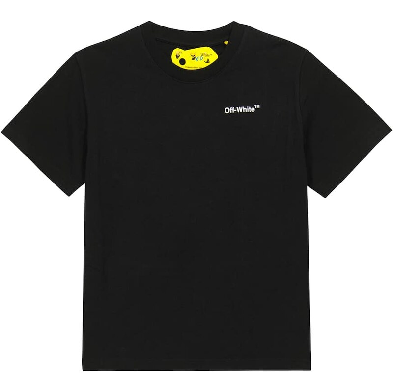 Off-White Kids Logo cotton jersey T-shirt