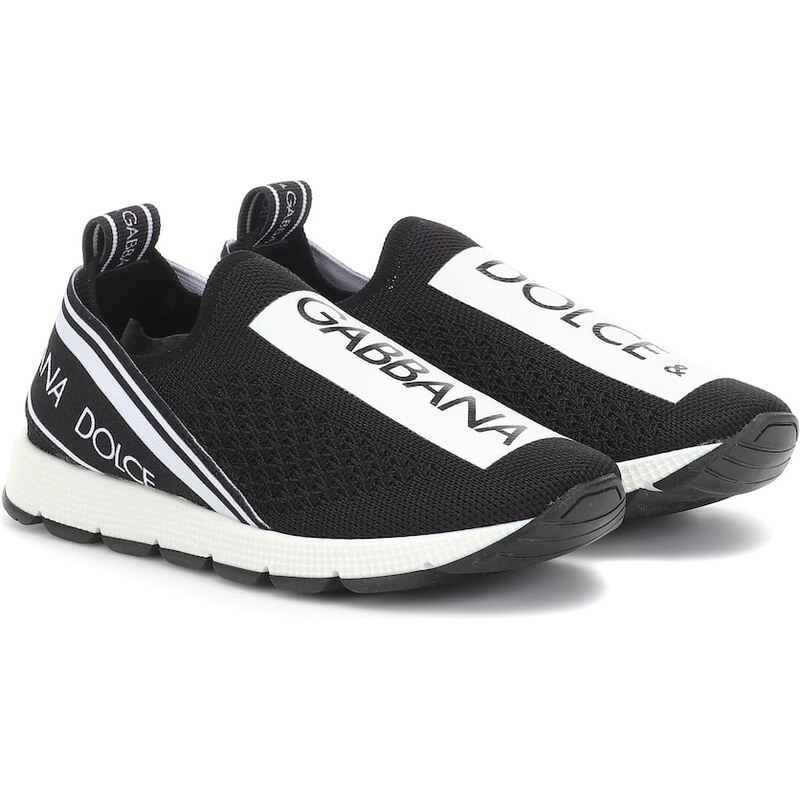 Dolce&Gabbana Kids Sorrento mesh sneakers