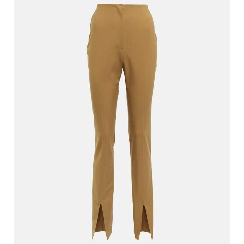 Nanushka Florine slim wool-blend pants