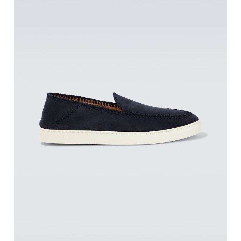 Giorgio Armani Galleria 3 suede loafers