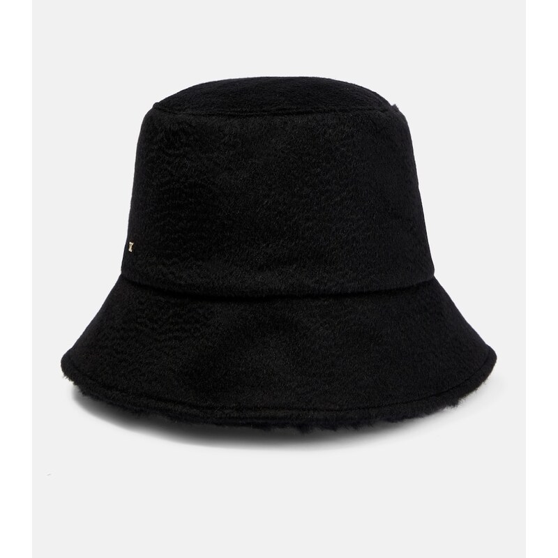 Max Mara Fiducia logo bucket hat