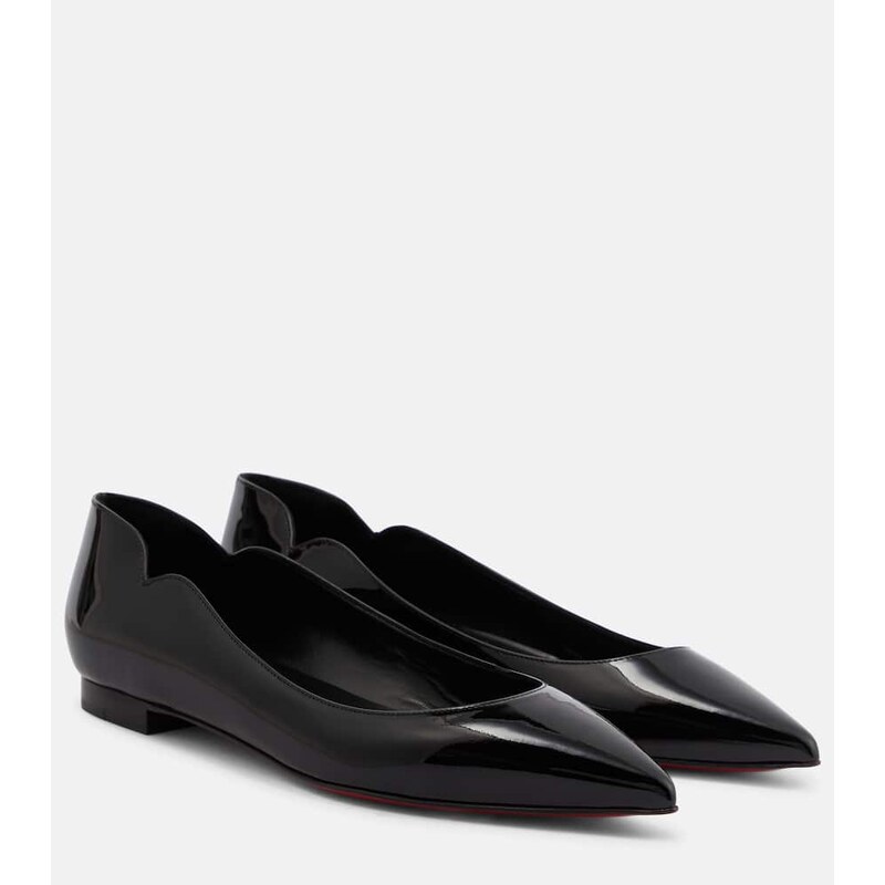 Christian Louboutin Hot Chick leather ballet flats