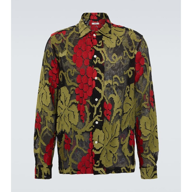Bode Vineyard cotton shirt