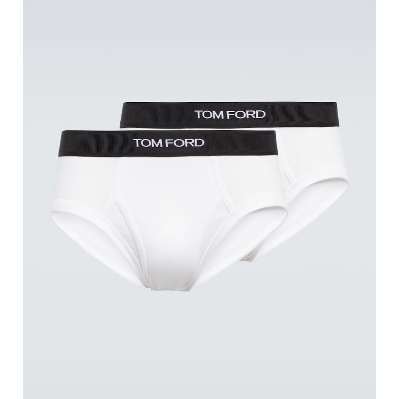 Tom Ford Set of 2 cotton-blend briefs