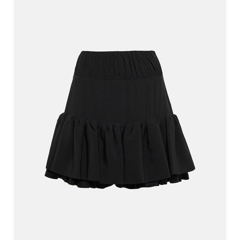 Rabanne Ruffled high-rise miniskirt