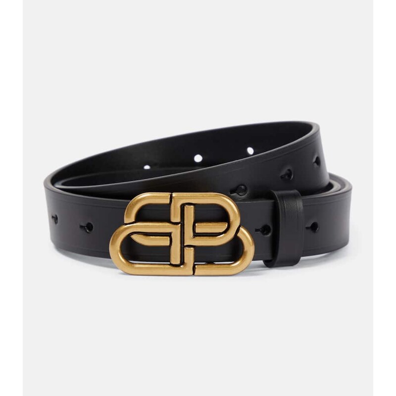 Balenciaga Slim leather belt