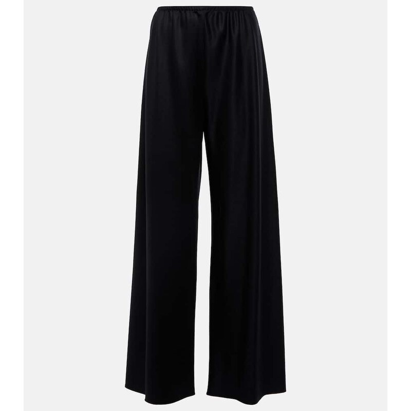 The Row Gala virgin wool wide-leg pants