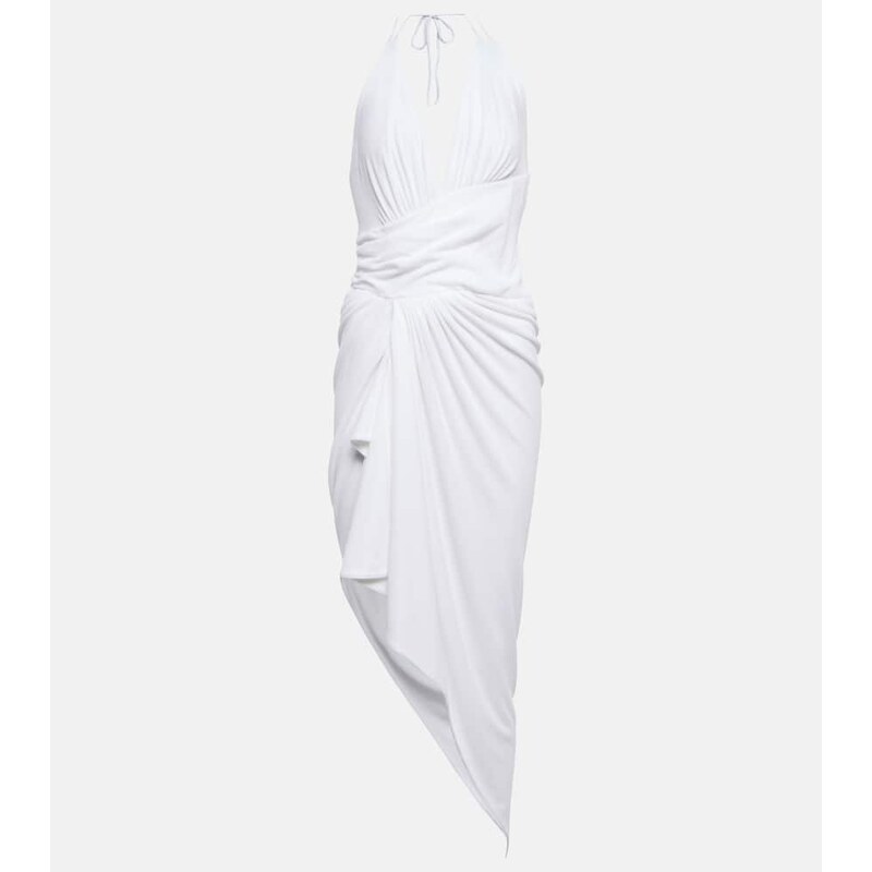 Alexandre Vauthier Asymmetrical halterneck midi dress