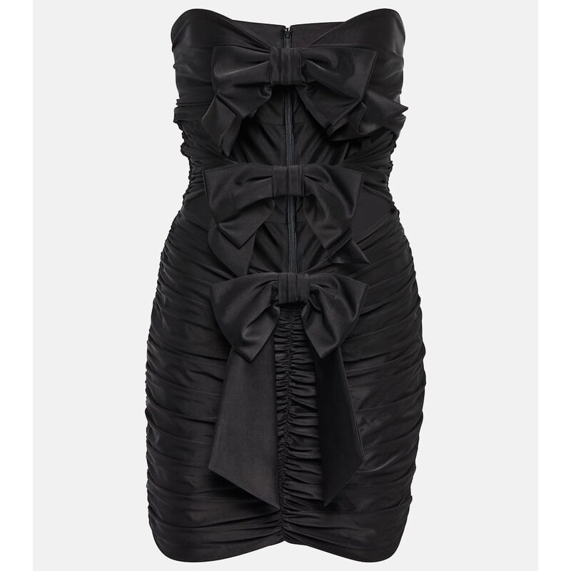Strapless minidress od Alexandre Vauthier v barvě černá