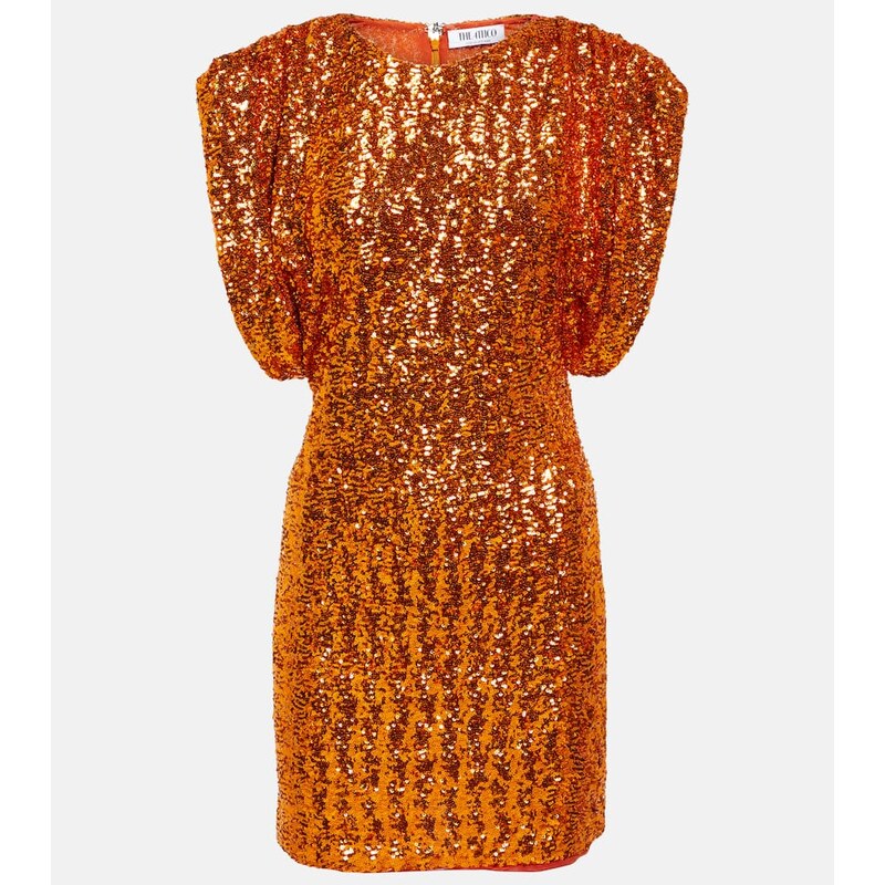 The Attico Annie sequined minidress