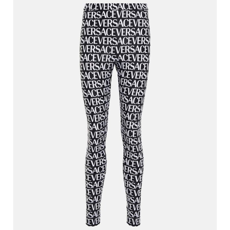 Versace Logo-print leggings