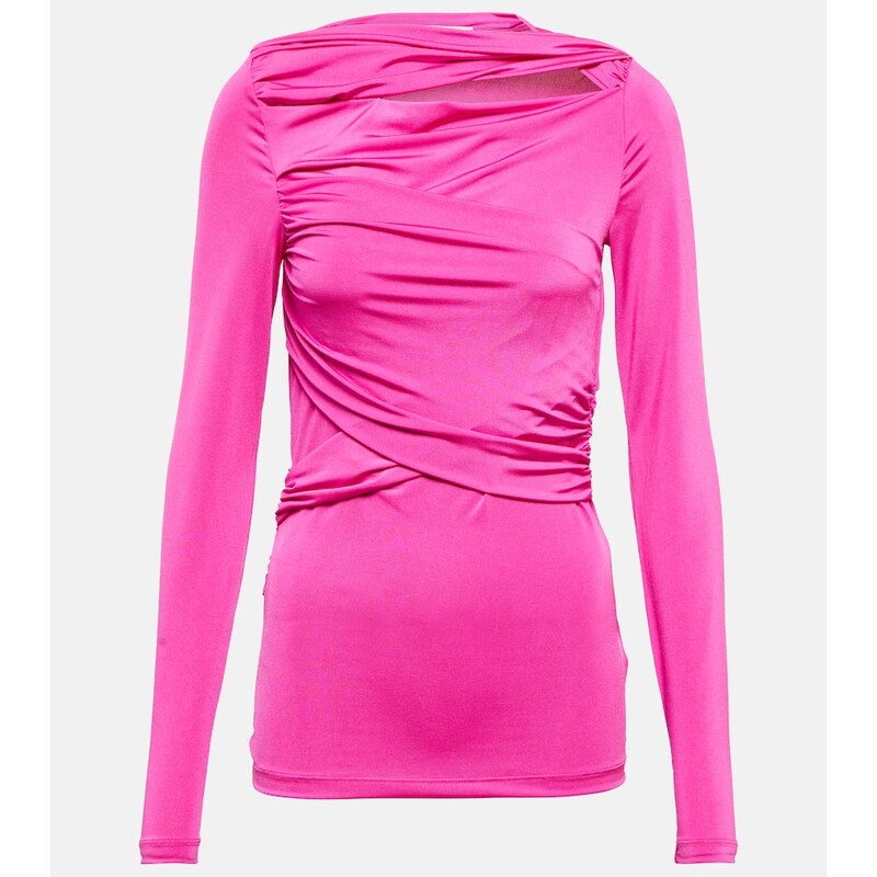 Victoria Beckham Jersey wrap top