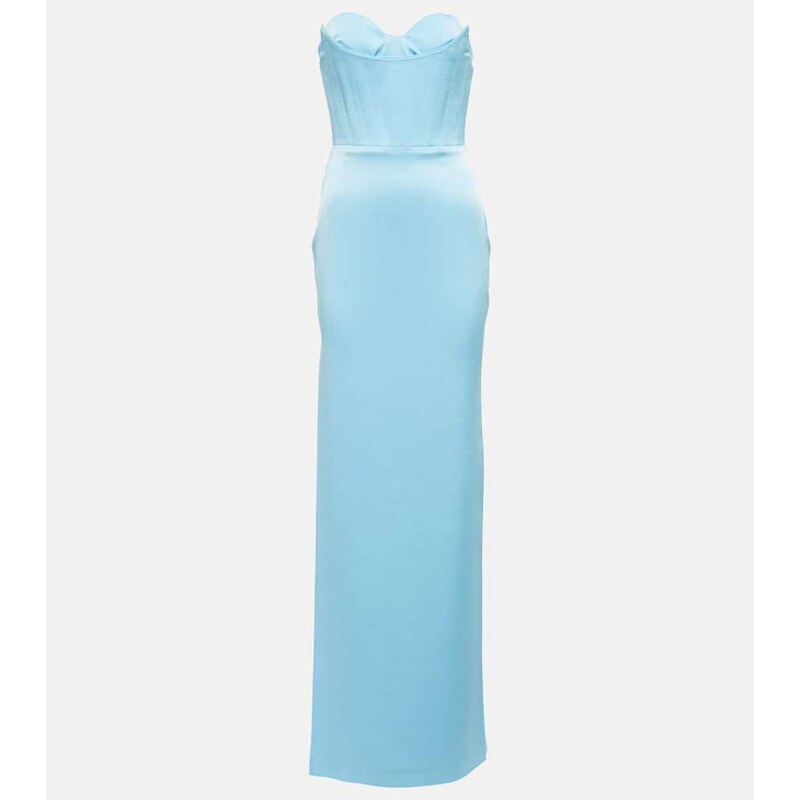 Alex Perry Honore satin maxi dress