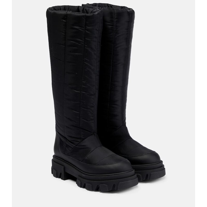 Gia Borghini Gia 19 fabric knee-high boots
