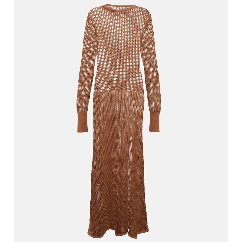 SIR Dulcie cotton-blend maxi dress
