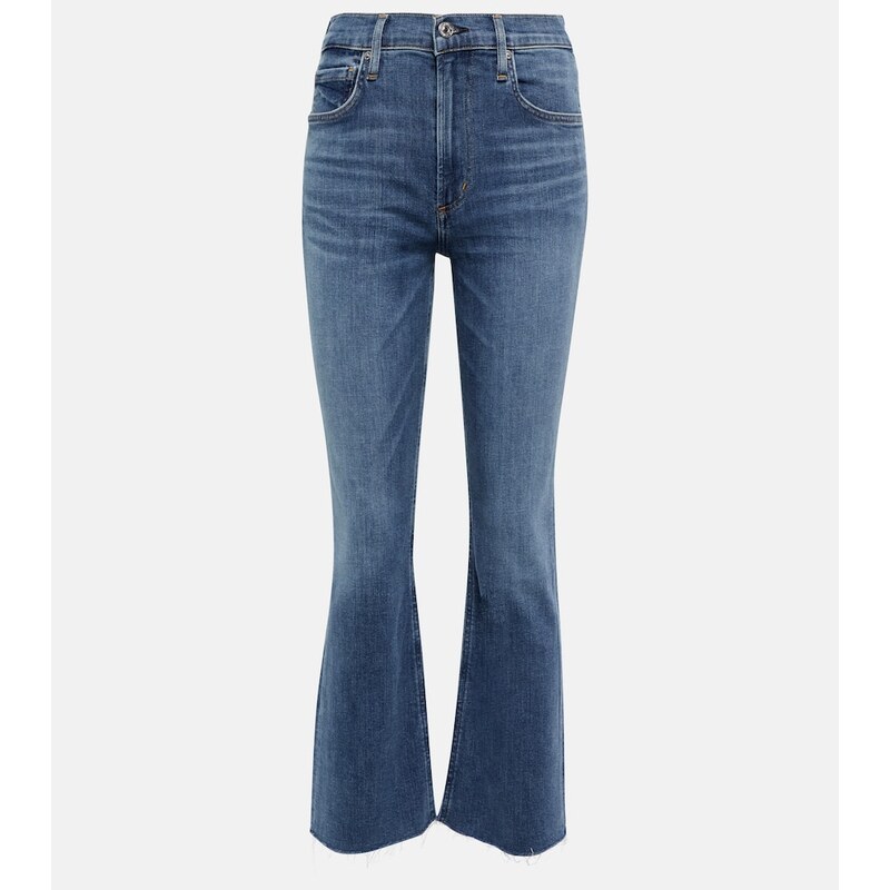 Citizens of Humanity Isola mid-rise cropped bootcut jeans