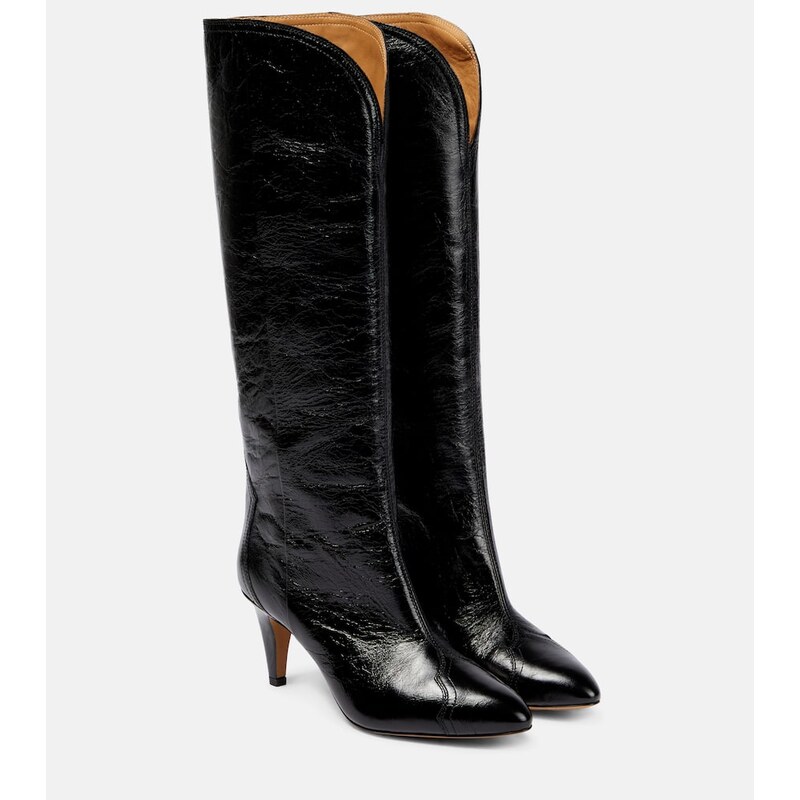 Isabel Marant Lestany leather knee-high boots