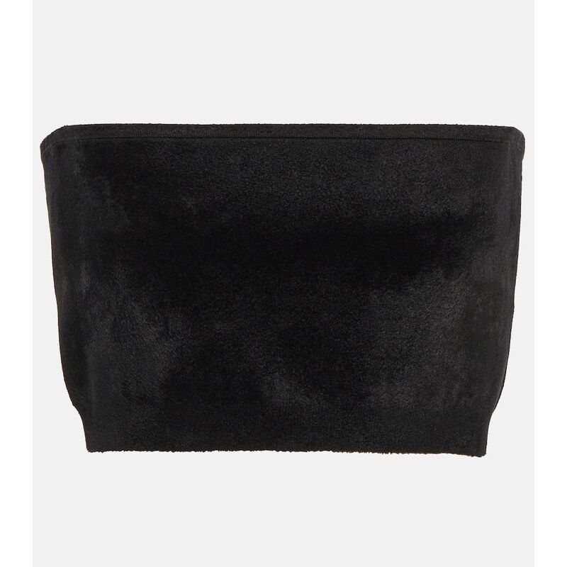 Alaïa Velvet bandeau top