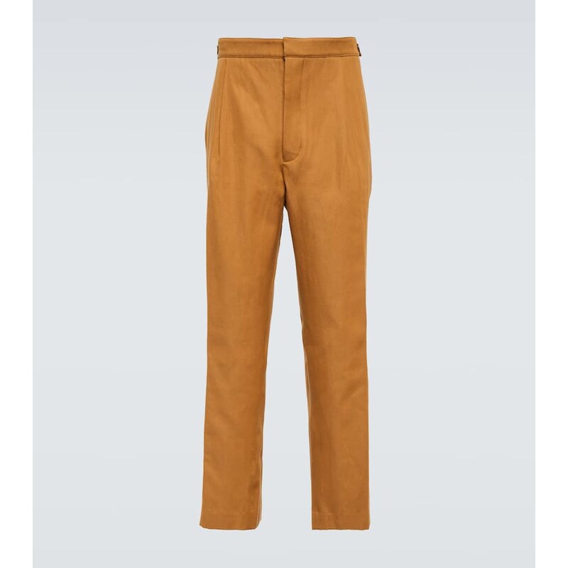 King & Tuckfield Cotton and linen pants