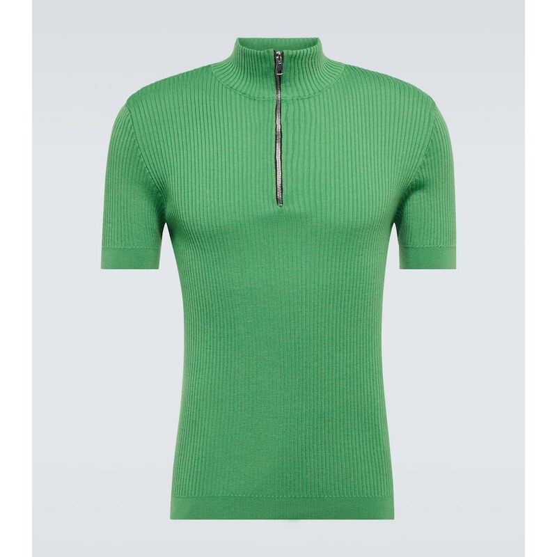 Winnie New York Wool half-zip sweater