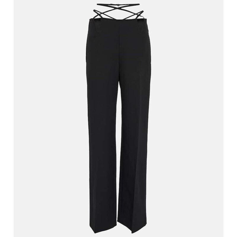 Dámské elegantní kalhoty Dion Lee v barvě černá
