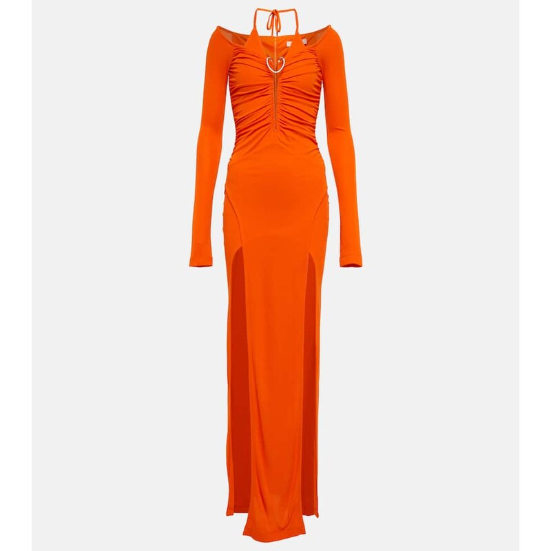 Dion Lee Mobius Slit jersey gown