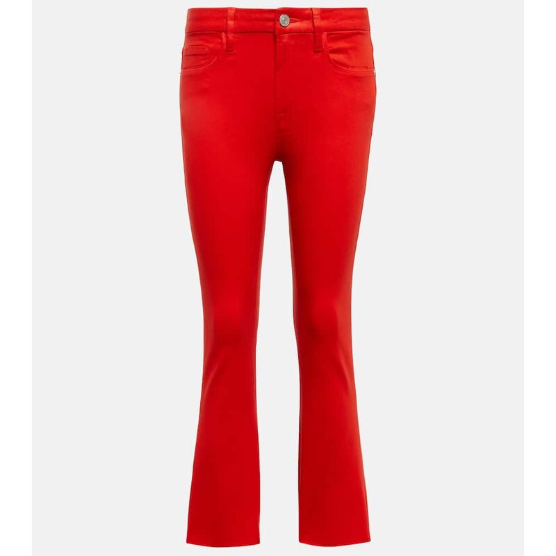 Frame Le Crop Mini Boot high-rise jeans