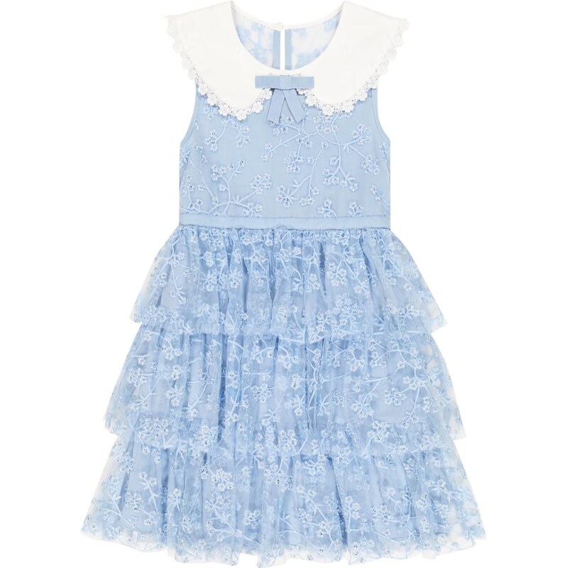 Self-Portrait Kids Embroidered floral dress