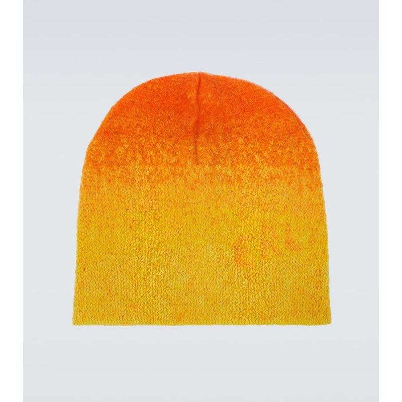 ERL Gradient mohair-blend beanie