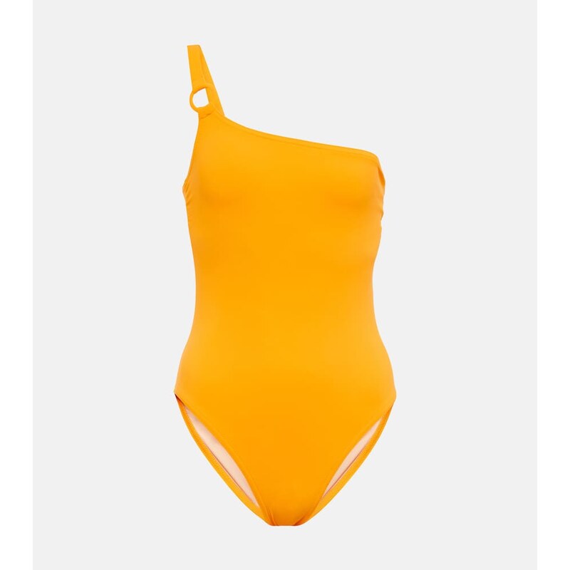 Karla Colletto Morgan one-shoulder swimsuit