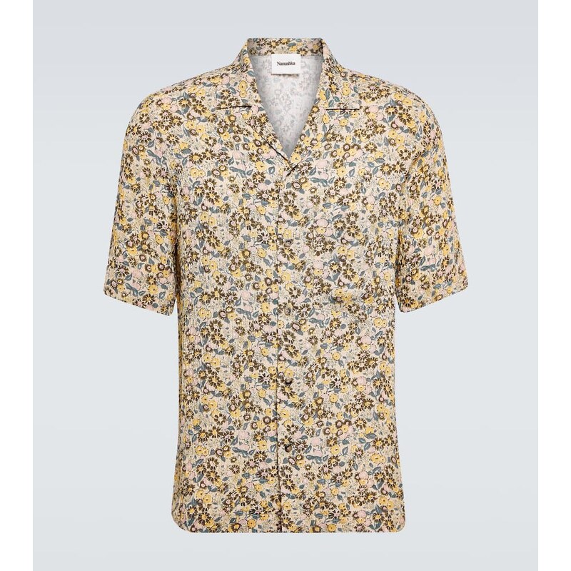 Nanushka Floral printed shirt