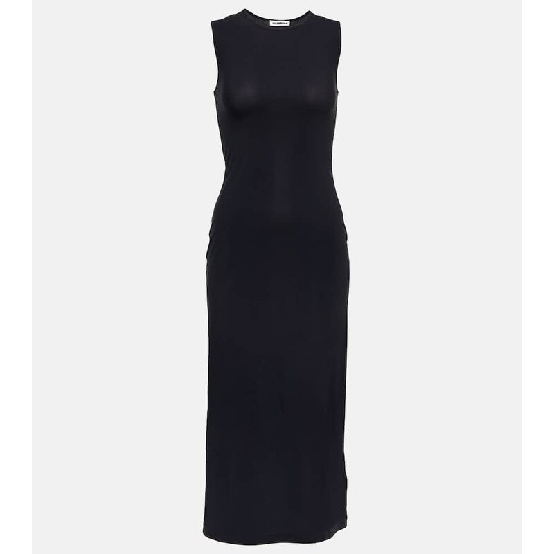 Jil Sander Fitted jersey midi dress