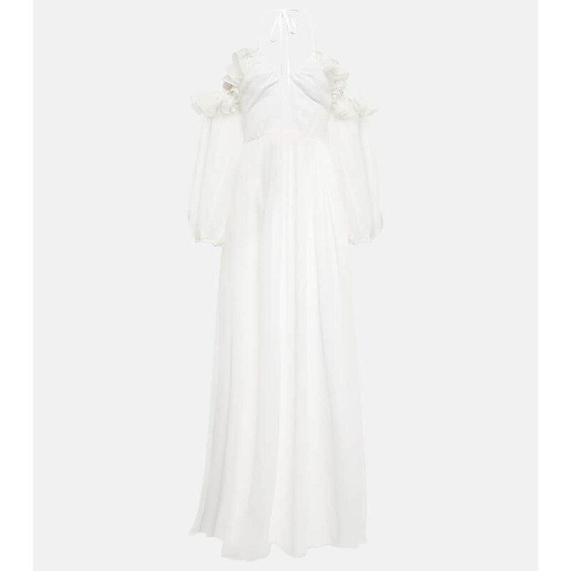 Giambattista Valli Off-the-shoulder silk gown