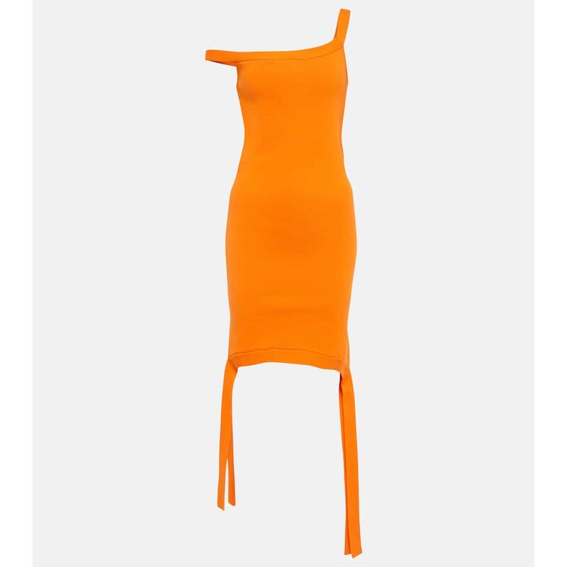 JW Anderson Deconstructed asymmetrical minidress