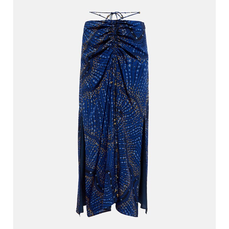 Altuzarra Safia silk maxi skirt