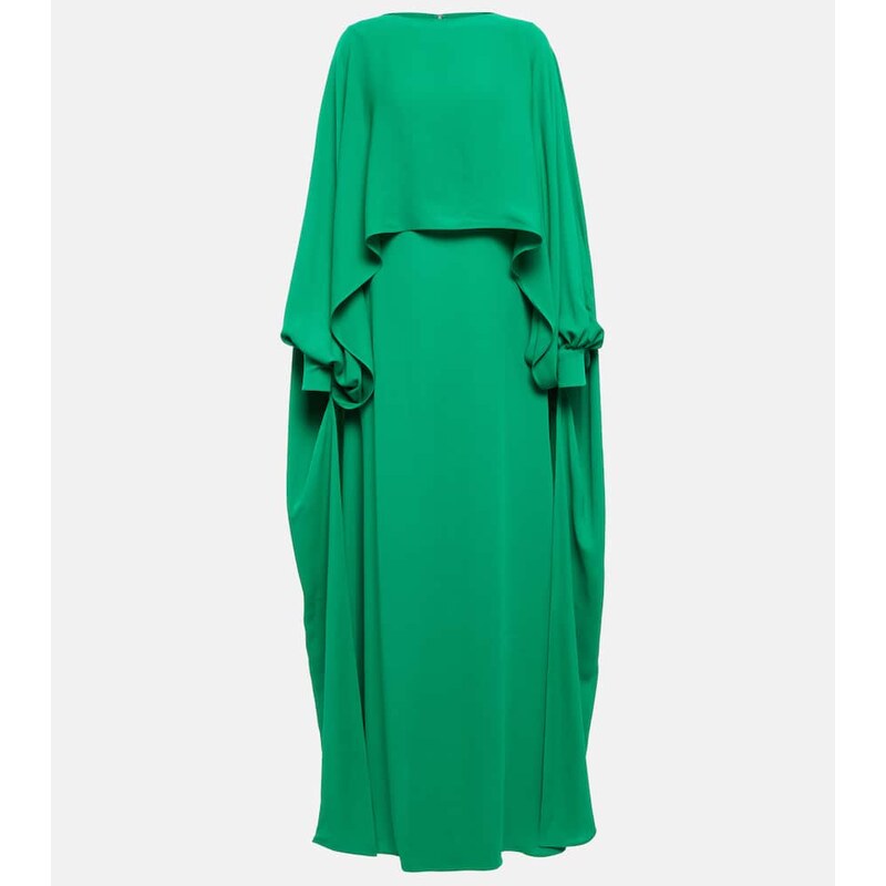 Valentino Caped cady couture gown