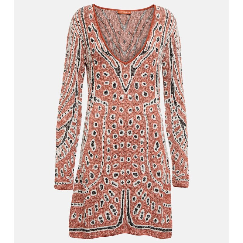 Altuzarra Leone jacquard minidress