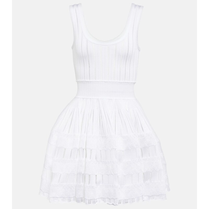 Alaia AlaÃ¯a Crinoline minidress