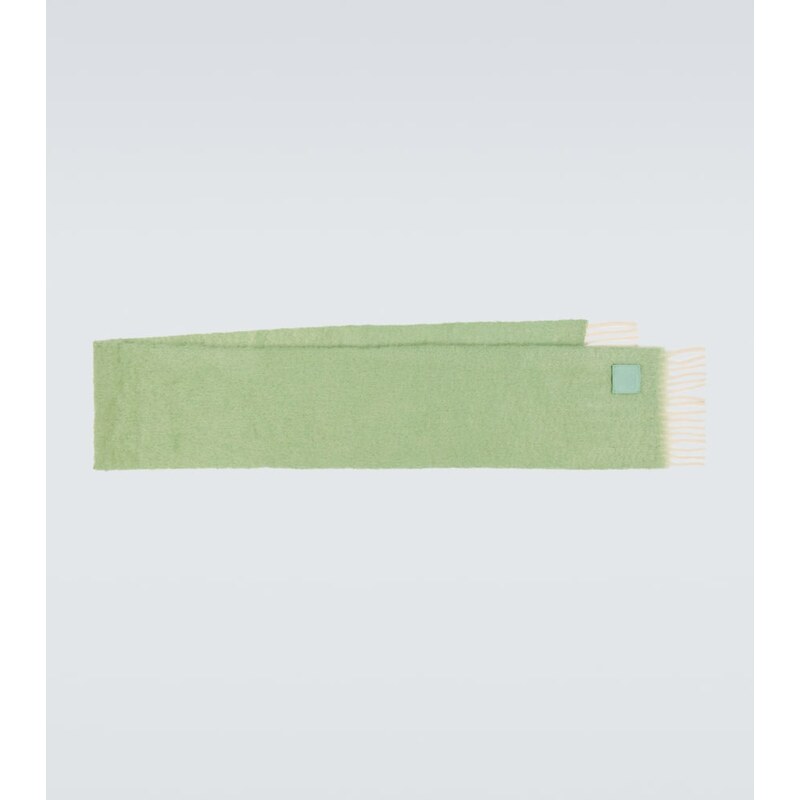 Loewe Anagram mohair and wool-blend scarf