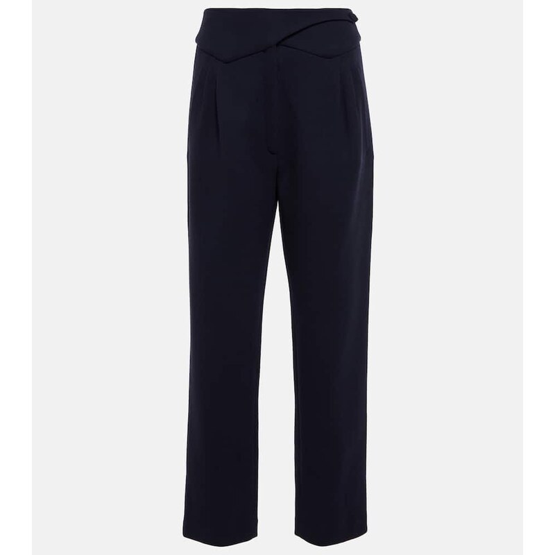 Blazé Milano Basque high-rise virgin wool pants