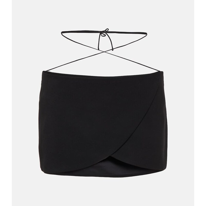 Mônot Wrap miniskirt