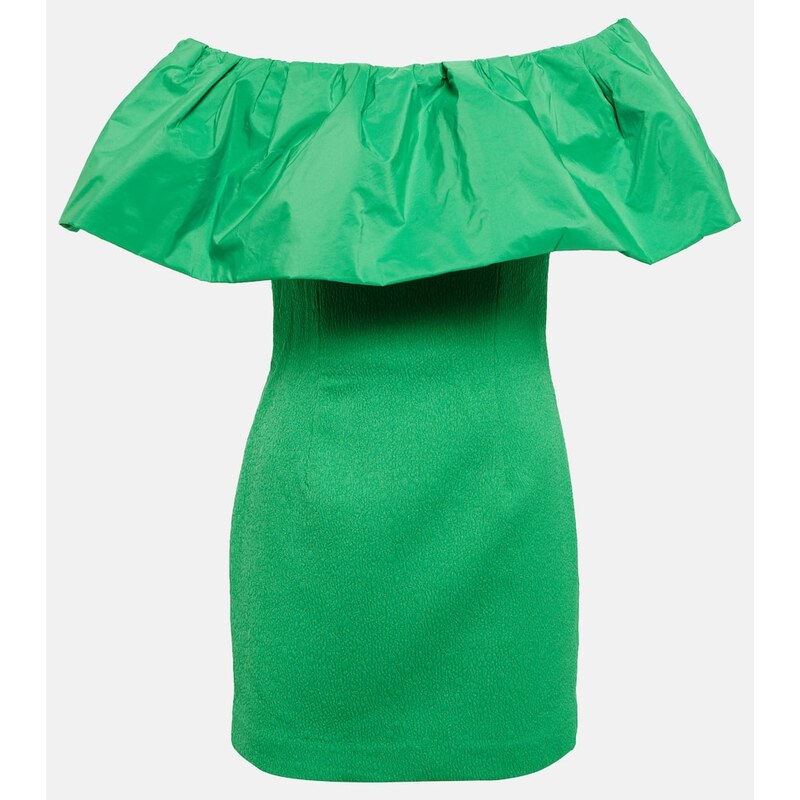 Rebecca Vallance Rumi off-shoulder minidress