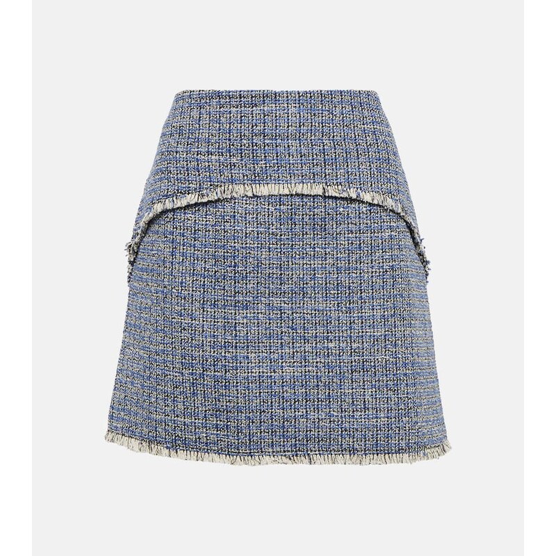 Proenza Schouler White Label tweed miniskirt