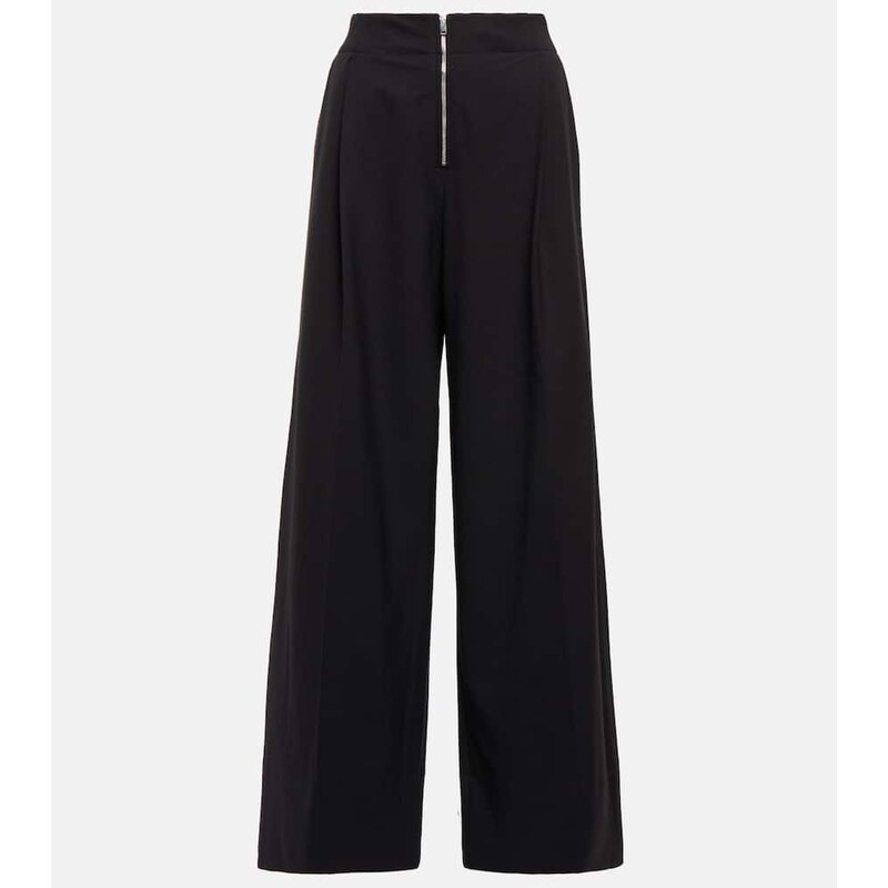 Proenza Schouler High-rise wide-leg wool-blend pants