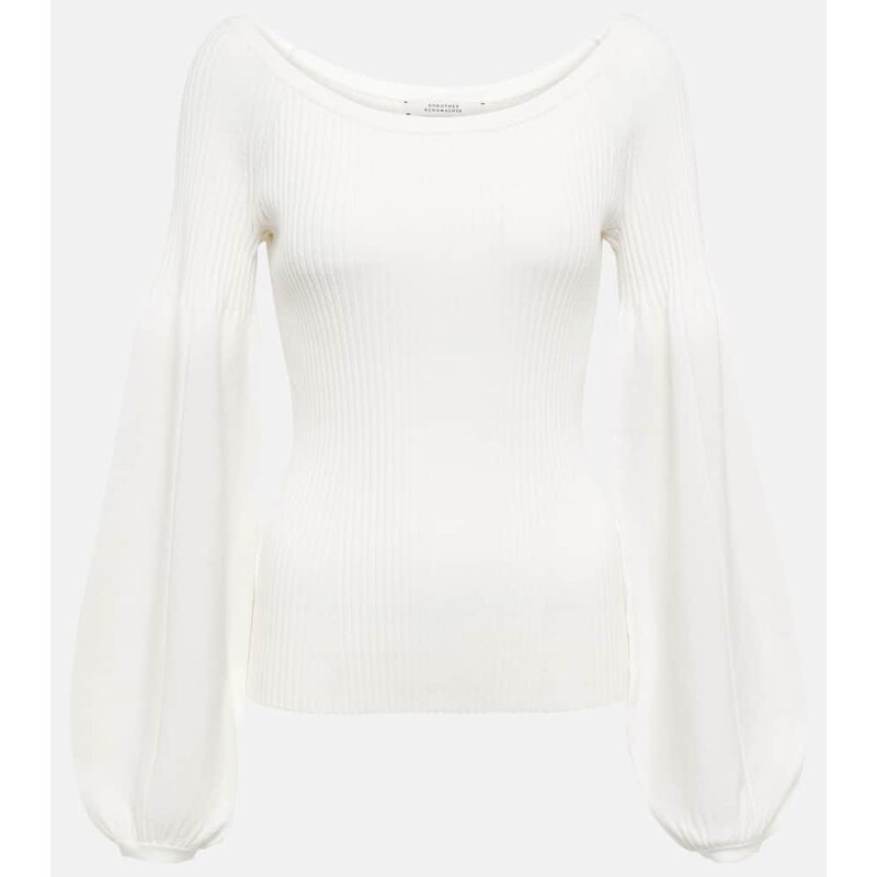 Dorothee Schumacher Sleek Ribs wool-blend sweater