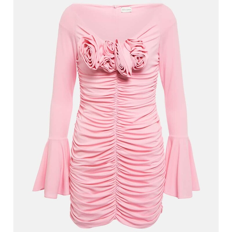 Magda Butrym Ruched jersey minidress