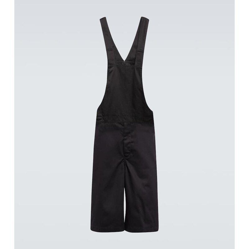Comme des Garçons Shirt Cotton twill overalls